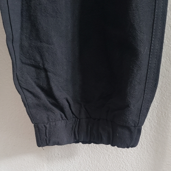 Women's crop elastic cuff pants - Picture 8 of 10